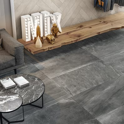 Carrelage grès cérame imitation pierre de Burlington BUNBURY DARK 30X60 - 1,08m²