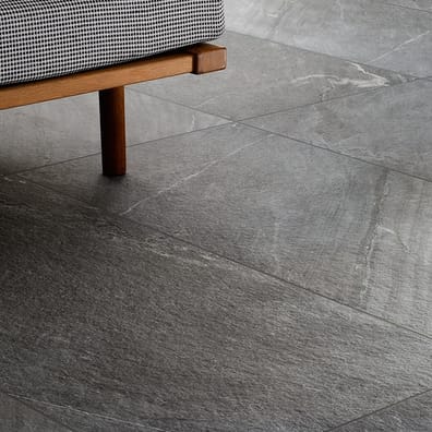 Carrelage grès cérame effet pierre CAIRNS GRIGIO SCURO 30X60 - 1,08m²