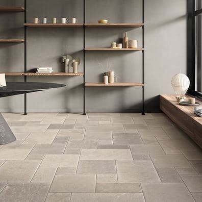 Carrelage grès cérame effet pierre MANDURAH ASH ANTISLIP  - 0,75m²