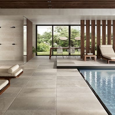 Carrelage grès cérame effet pierre MANDURAH ASH 40,8X61,4 - 1,25m²