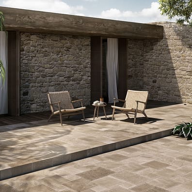 Carrelage grès cérame effet pierre MANDURAH GROUND  - 0,75m²