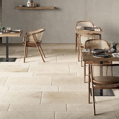 Carrelage grès cérame effet pierre MANDURAH MOON ANTISLIP 40,8X61,4 - 1,25m²