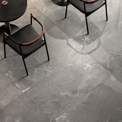 Carrelage grès cérame effet pierre MOUNT GRIGIO SCURO 30X60 - 1,08m²