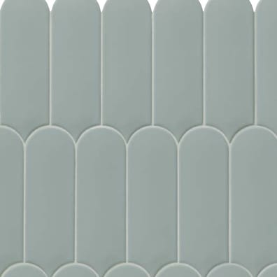 Carrelage uni bleu clair sans motifs taille 7.5x30 cm