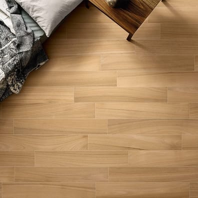 Carrelage rectifié effet parquet AFFOUX TABACCO 25X149,7 - 1,12m²