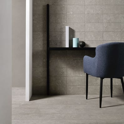 Carrelage grès cérame effet pierre LAROCHE CONCRETE ANTISLIP 30X60 - 1,08m²