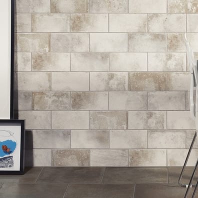 Carrelage grès cérame effet pierre BEJA DOWNTOWN 36X36 - 1m²