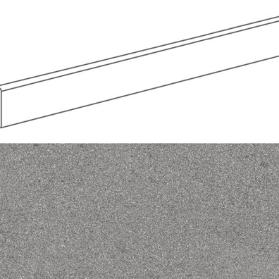 Plinthe aspect terrazzo GALBE GRIS GRIS  9,4X59,3- 1 Unités