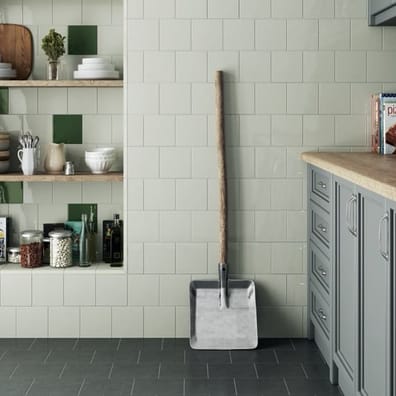 Faiences unies & colorées Carrelage 15x15 cm EVOLUTION MINT 23246 - 1m² - As de Carreaux