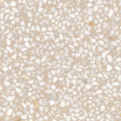 Carrelage imitation Terrazzo Granito 30x30 cm Amalfi Crema anti-dérapant R10 - 0,99m²