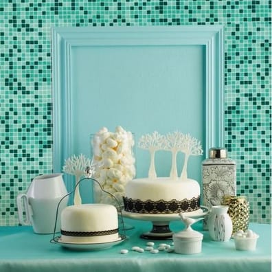 Mosaique piscine Aquamarine  31.5x31.5 cm - 1 m²