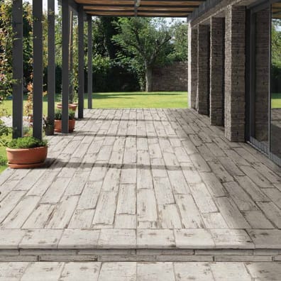 Carrelage chevron Carrelage RETRO imitation parquet vintage style chevron Point de Hongrie 21x60 cm - 1m² - As de Carreaux