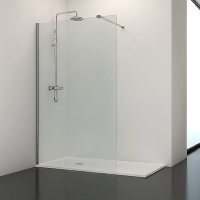 Parois de douche 1 paroi fixe de 16cm à 120 cm - As de carreaux