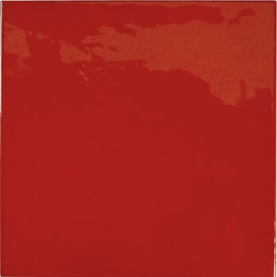 Faience effet zellige rouge 13.2x13.2 VILLAGE VOLCANIC RED 25592 - 1m²