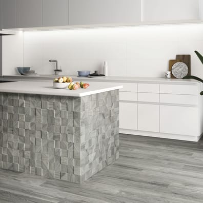 Carrelage imitation parquet rectifié moderne mat 20x120 DENALI MOON R10 - 1.20 m²