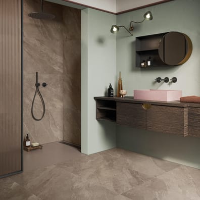 Carrelage aspect ardoise UTICA WALNUT R10 - 60X120 - 1,44 m²