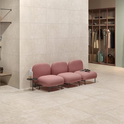 Carrelage imitation pierre OXNOR IVORY R10 - 40X80 - 1,28 m²