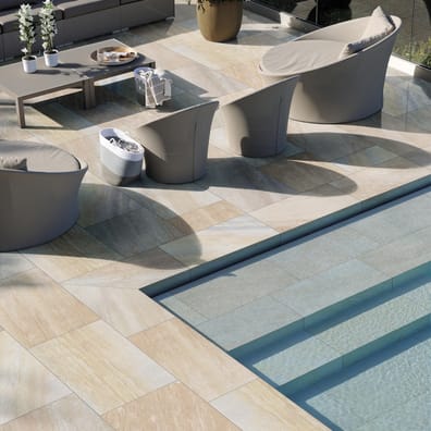 Carrelage exterieur MATECA QUARTZBEIGE R11 - 22,5X45,3 - 1,22 m²