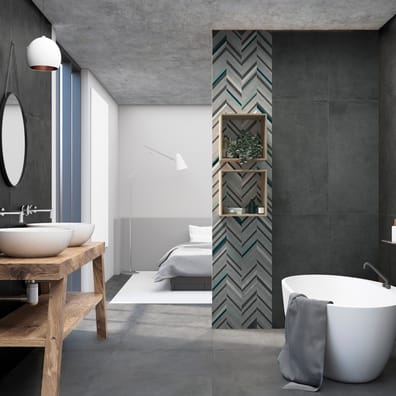 Carrelage intérieur DARGET GRAPHITE - 60X120 - 1,44 m²