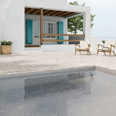 Carrelage antidérapant R12 effet pierre BARGNA STONEWORK - 44X66 - 1,17 m²