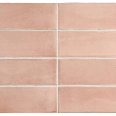 Carrelage grès cérame petit format CORTA ORCHARD PINK MATT - 5X15 - 0,5 m²
