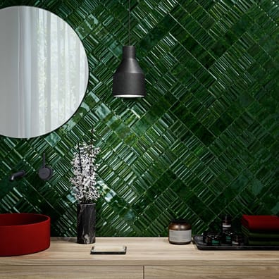 Faience à relief colorée JELOSO JADE 7,4x29,7- 1,01 m²