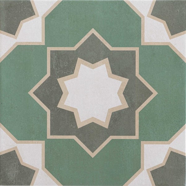 Carrelage rustique INDINA OLIVE 33X33 - 1 m²