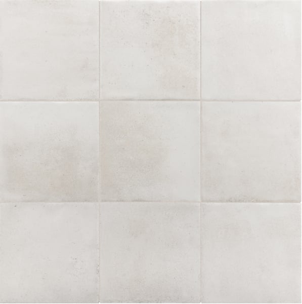 Carrelage élégance nuancé ROMY WHITE 10X10 - 0.5 m²