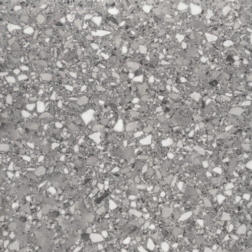 Lot de 15.84 m² - Carrelage imitation terrazzo rectifié 60x60cm  MARMETTE ANTHRACITE