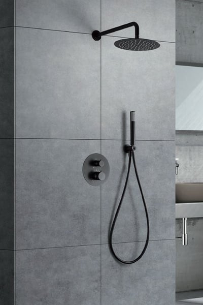 Douche encastré LINE Gun Metal - GTD038/BGM