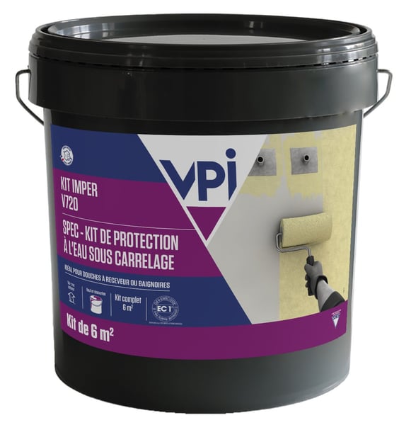 Imperméabilisation sous carrelage KIT ETANCHEITE V720 VPI