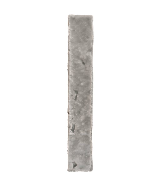 Carrelage zellige BAZINGA AGATHA GREY CRACKLE 3,8x23,5 cm