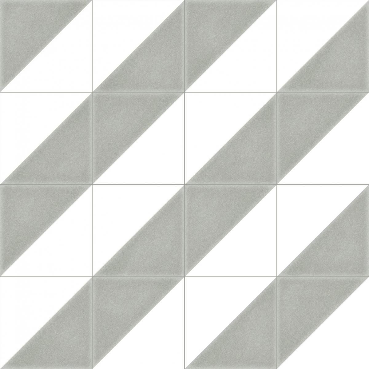 Carrelage scandinave triangulaire 20x20 cm SCANDY Jade R10- 1m² - 4