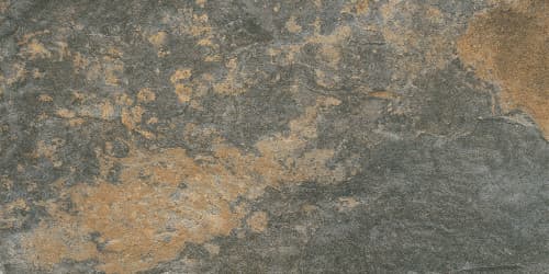 Carrelage effet ciment gris avec nuances ocre, sans motifs, taille 30x60 cm