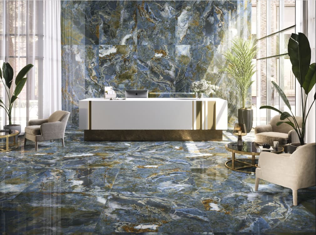 Carrelage imitation marbre ATLANTIDA 60X120 - 1,44m² - 2