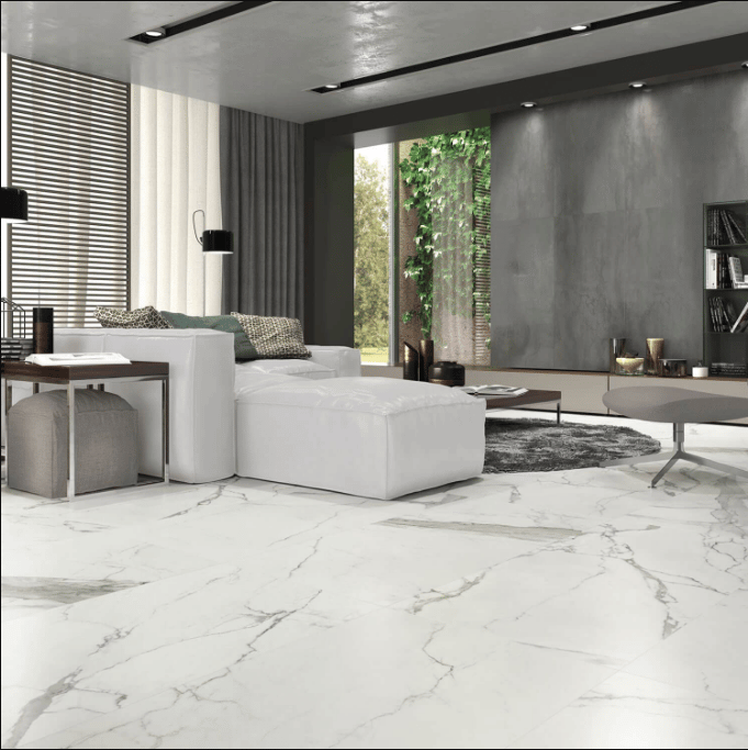 Carrelage imitation marbre PATOS PATMOS 60X120 - 1,44m² - 2