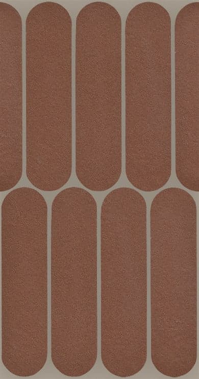 Mosaique design ovale NAPPAGE FIAMMA 19,5X37- 1 Unité - 1