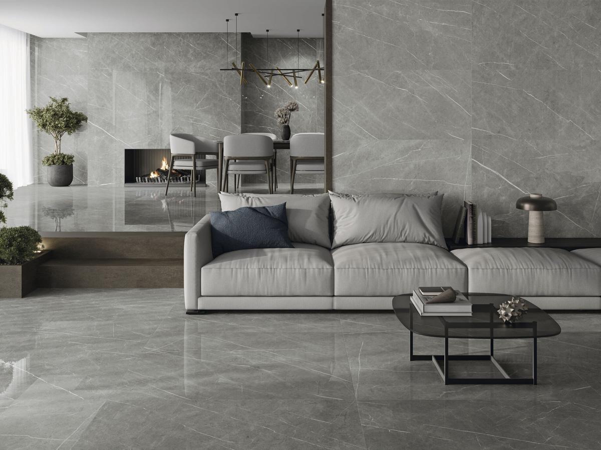 Carrelage imitation marbre ETERNEL DARK PULIDO 120X120 - 1,44m² - 2