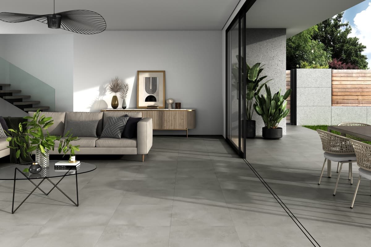 CEMENT GREY RECT. 60X60 - 1.44 m² - 1