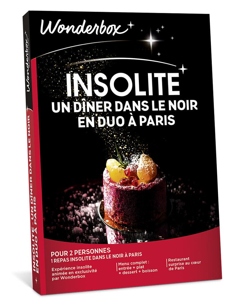 INSOLITE - Un dîner dans le noir en duo à Paris - 0