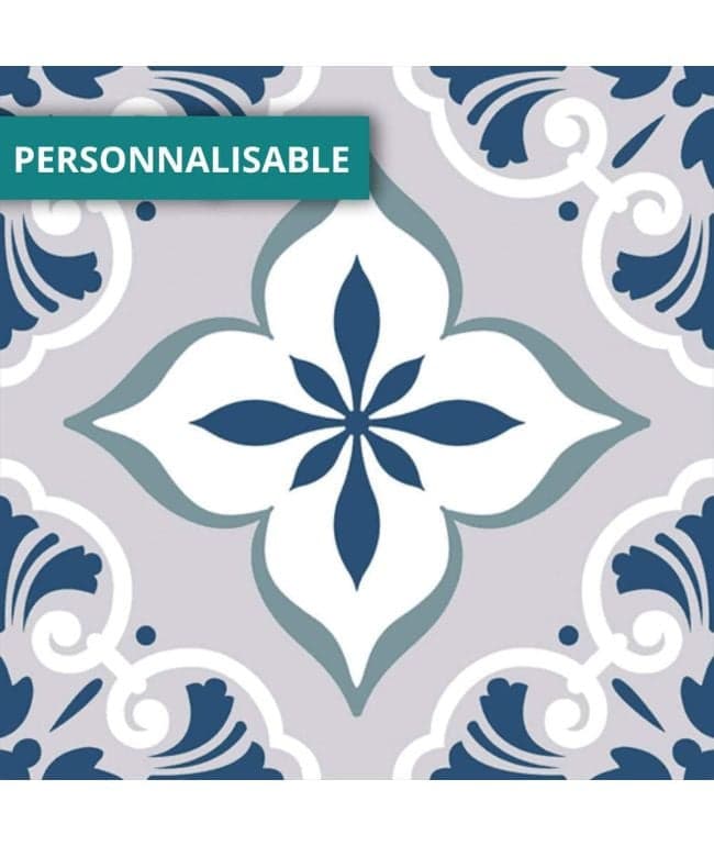 Carreau imitation ciment personnalisable sur mesure HAPPY R9 - 0.96m² - 1