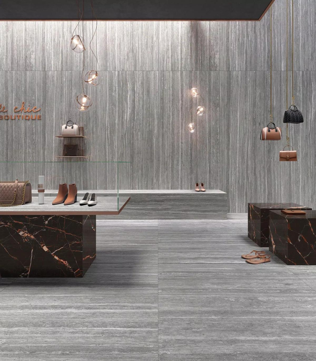 ELYSIAN TRAVERTINO DARK 20 MM 60X60 - 0,72 m² - 1