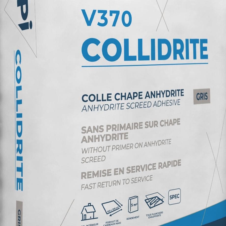 Colle pour chape anhydrite COLLIDRITE V370 - 25kg VPI - 1