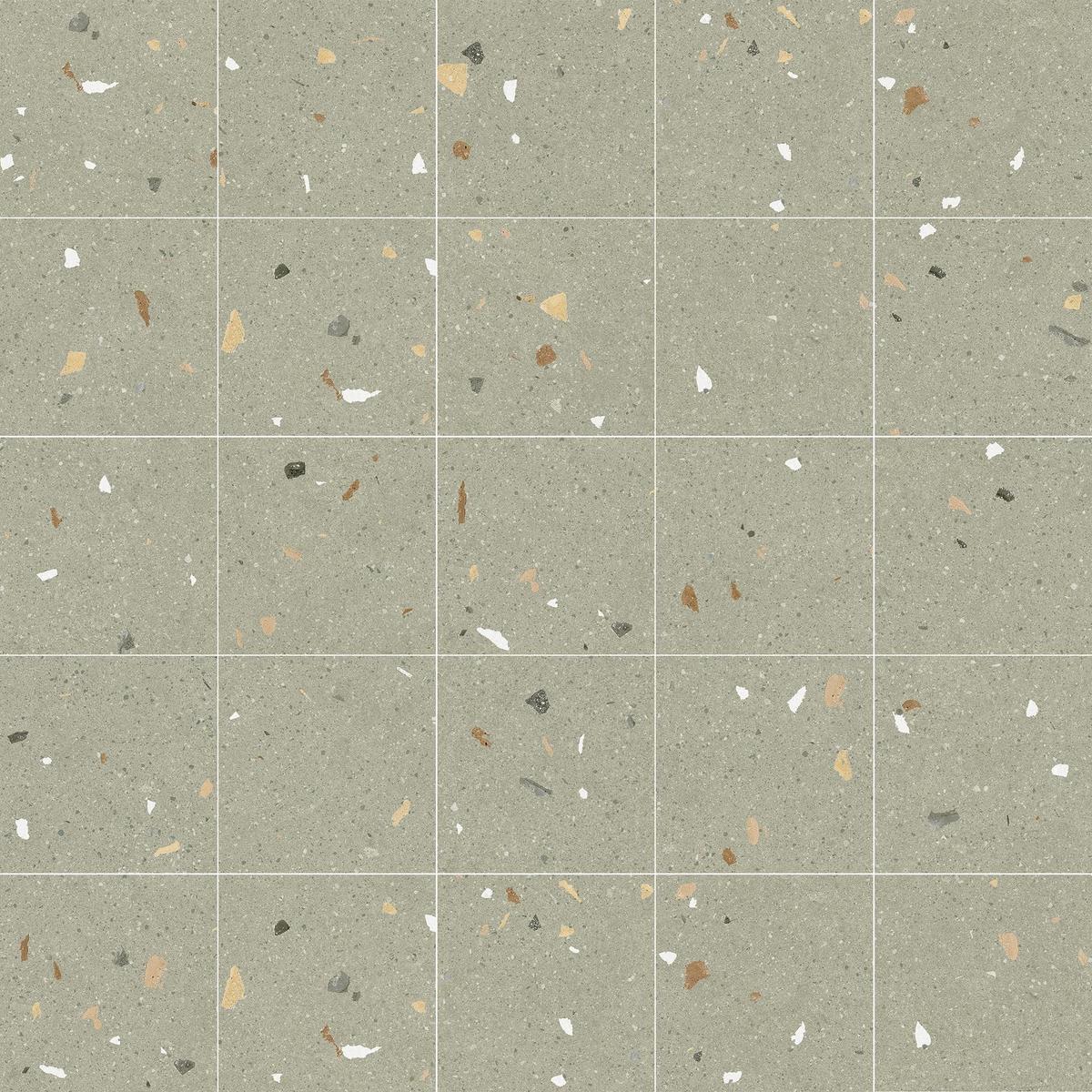 Carrelage effet terrazzo COMINO MENTA - 20X20 - 1 m² - 1