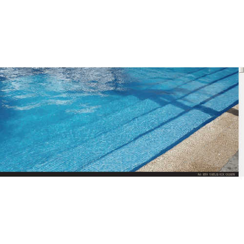 ECHANTILLON (taille variable) de Mosaique piscine Nieve bleu celeste 3004 31.6x31.6 cm - 2