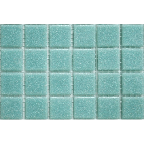 Mosaique piscine Bleu clair A30 20x20mm -   - Echantillon - 1