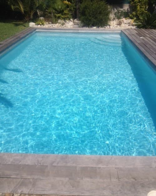 ECHANTILLON (taille variable) de Mosaique piscine Nieve Blanc 3000 31.6x31.6 cm - 1
