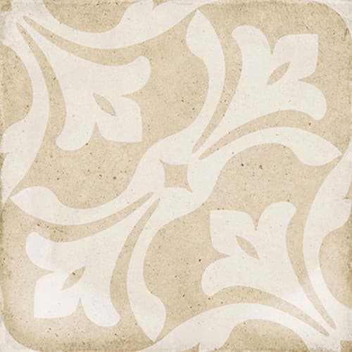 Carrelage style ciment beige 20x20 cm ART NOUVEAU LA RAMBLA BISCUIT 24408 -   - Echantillon - 2