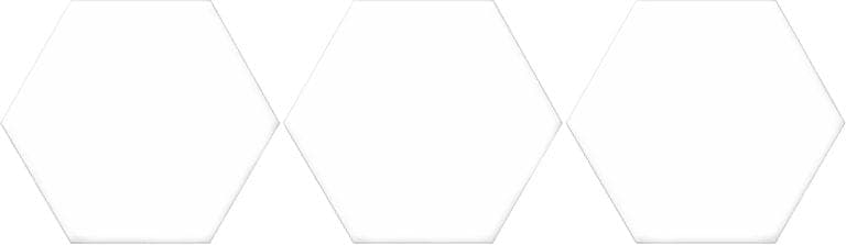 Tomettes unie ciment 19.8x22.8 cm VERSALLES BLANC - 0.84 m² - 2