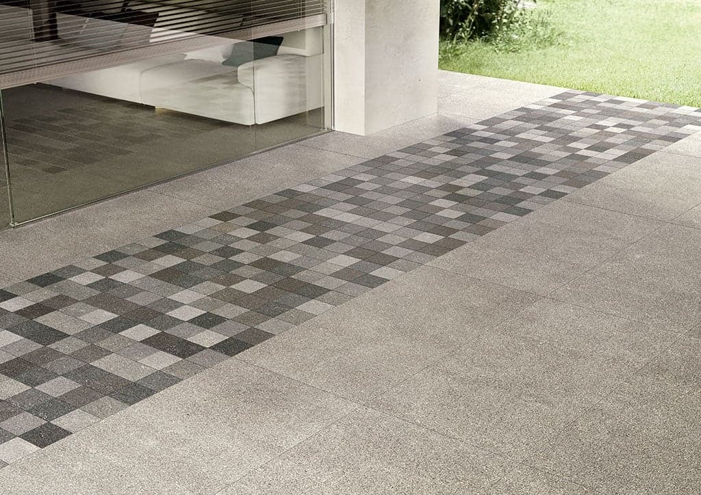 Carrelage grès cérame effet pierre PALMERSTON GREY 75X149,7 - 1,22m²